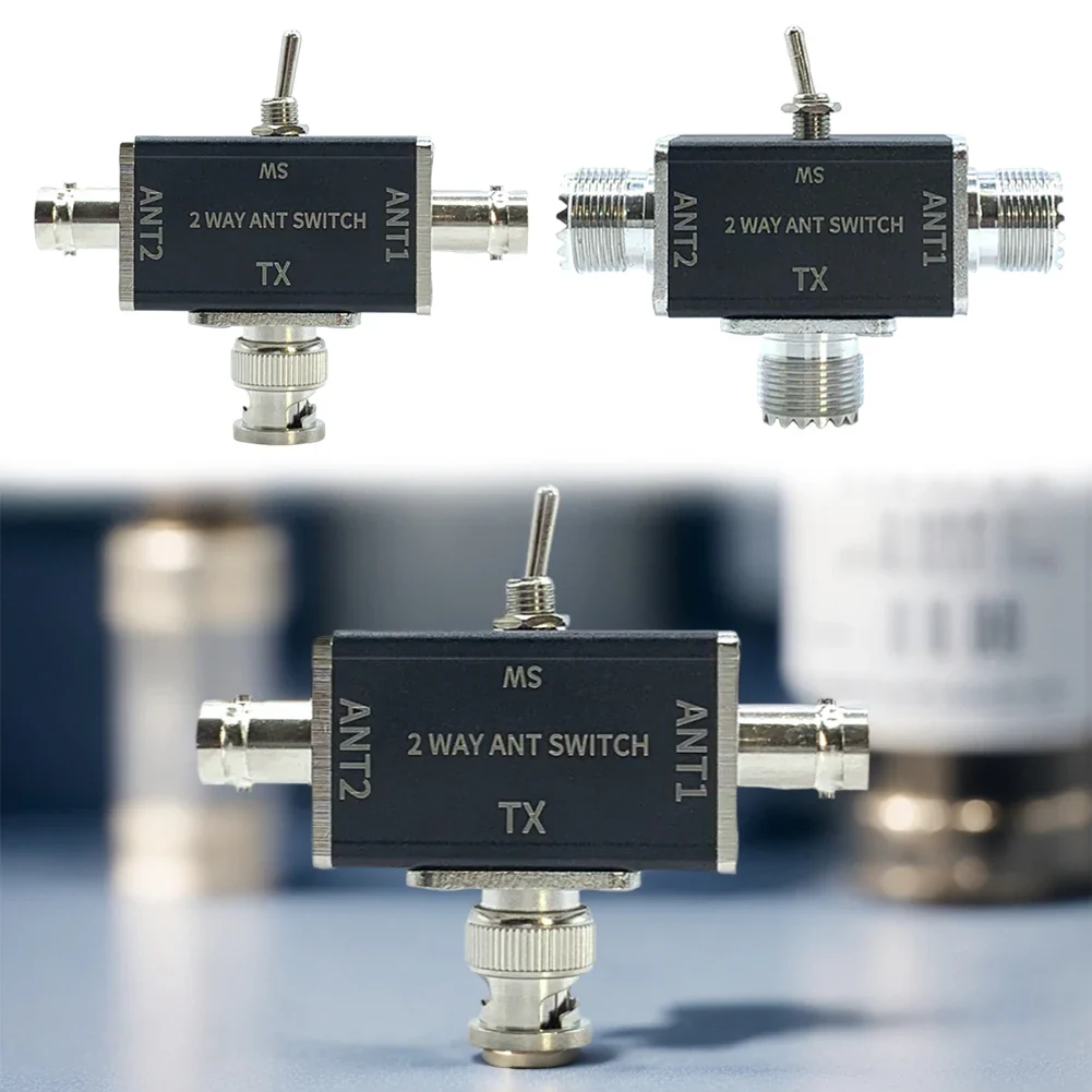2 Way CB/HAM Antenna Coax Switches 1 Input & 2 Outputs 100W 0-50MHz Manual Coaxial Antenna Switches Antenna Switches - Image 5