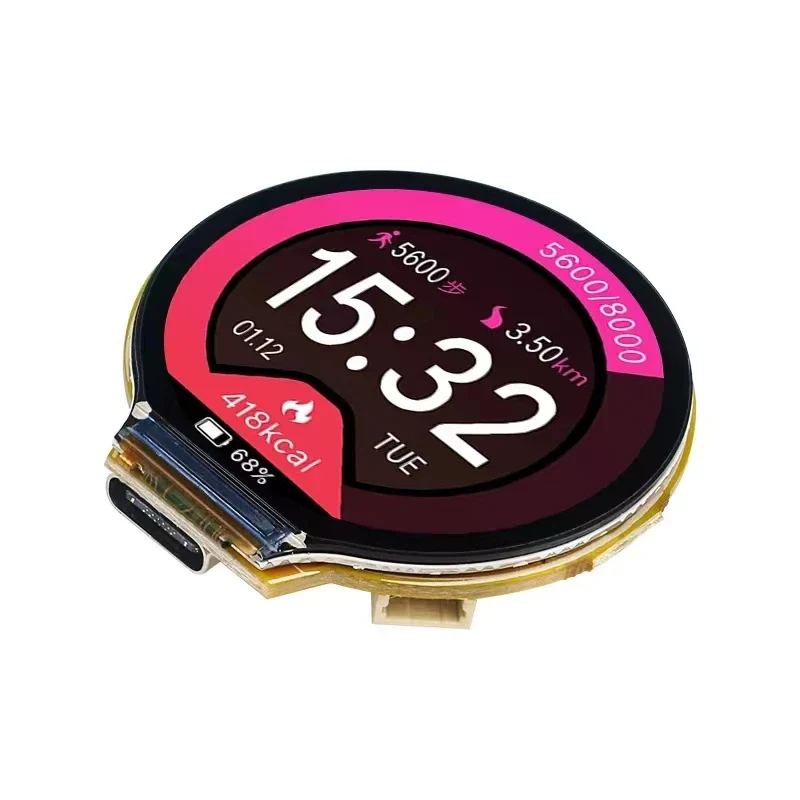 ESP32-C3 1.28 Inch Round Display GC9A01 IPS LCD Touch/Not Touching Screen ESP32 WIFI Bluetooth Dual Core Board for Arduino LVGL