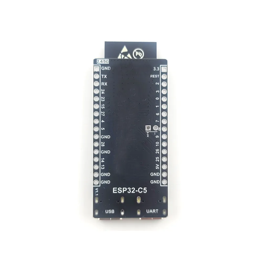 ESP32 C5 Development Board Dual-frequency 2.4G and 5GHz WiFi Module ESP32-C5-DevKitC-1 N4 4MB Flash WIFI6 CH343 32PIN TYPE-C - Image 4