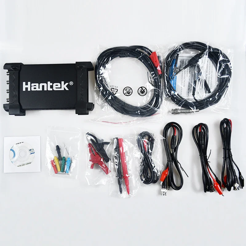 Hantek 6074BE Digital Storage Oscilloscopes 6074BC 6074BD HT201 PC USB Portable Осциллограф 4 Channels 70MHz Bandwidths WIN10 - Image 8