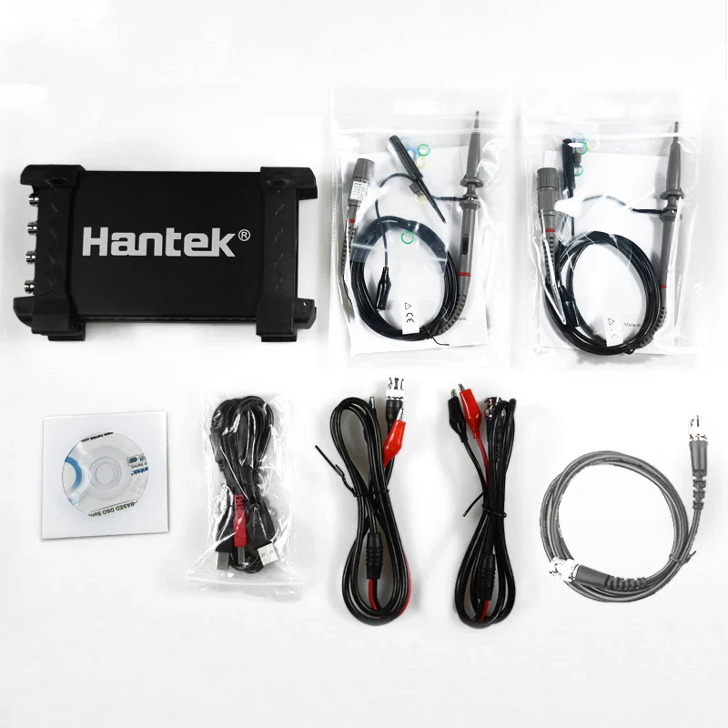 Hantek 6074BE Digital Storage Oscilloscopes 6074BC 6074BD HT201 PC USB Portable Осциллограф 4 Channels 70MHz Bandwidths WIN10 - Image 9
