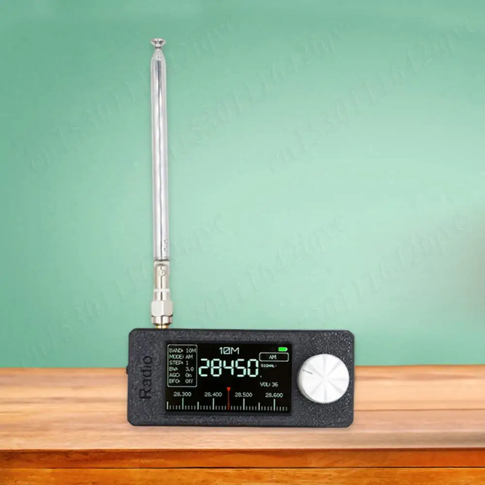 New SI4732 0.5-108mhz Pocket Mini Radio LSB USB AM FM All Band Radio Receiver with Antenna FM/AM Radio HF SW MW VHF Radio - Image 2