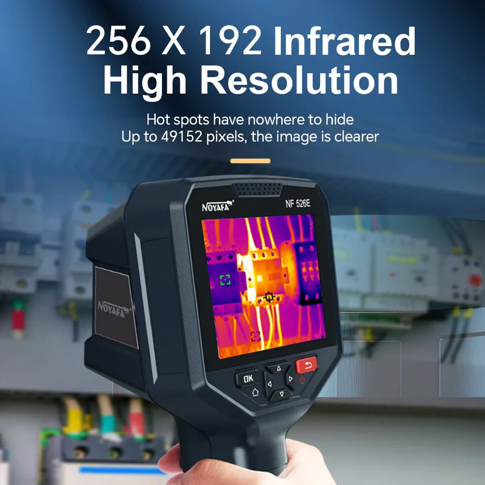 NOYAFA NF 526E Thermal Imaging Camera For Industrial Inspection Repaire Floor Heating HD 256 X 192 Pix Infrared Thermal - Image 4