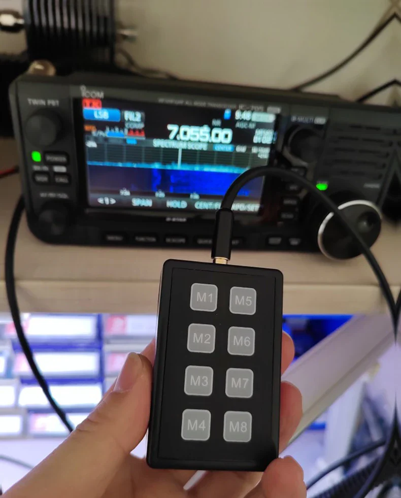 radio external control keyboard is suitable for IC-705 IC-7300 IC-7100 IC-7410 etc.