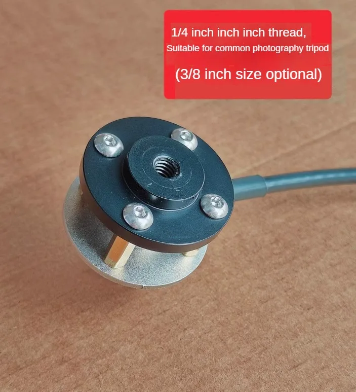 Tripod antenna installation bracket outdoor portable M pipe head base 1/4 inch threaded UV+shortwave - Image 3