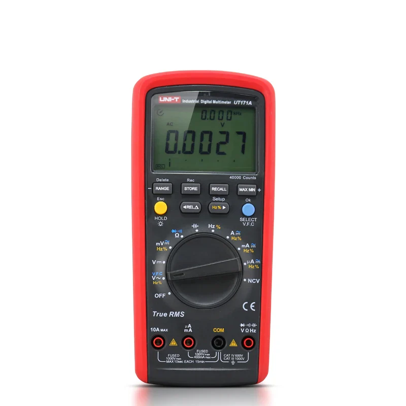 UNI-T UT171A Industrial Digital Multimeter Tester 1000V AC DC Voltage Meter True RMS Capacitor and Diode Test
